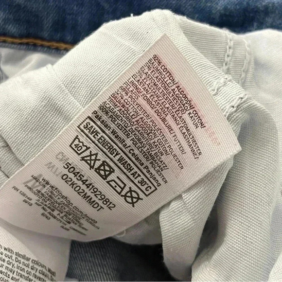 💕Topshop Jamie skinny jeans  28x25 - Picture 7 of 11